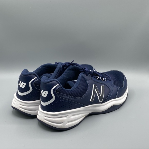 New Balance Mens Pigment/White 411 Athletic Walking Sneakers - Picture 3 of 4